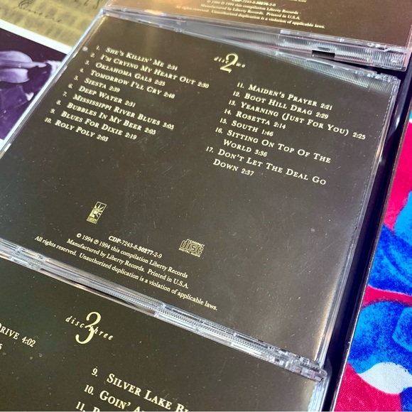 Bob Wills and His Texas Playboys "Encore" 3 Disc CD Box Set Western Swing 🎶🎹🎶 - Picture 4 of 15